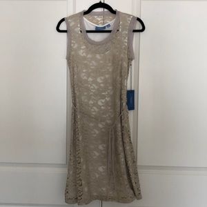 Vera Wang grey dress